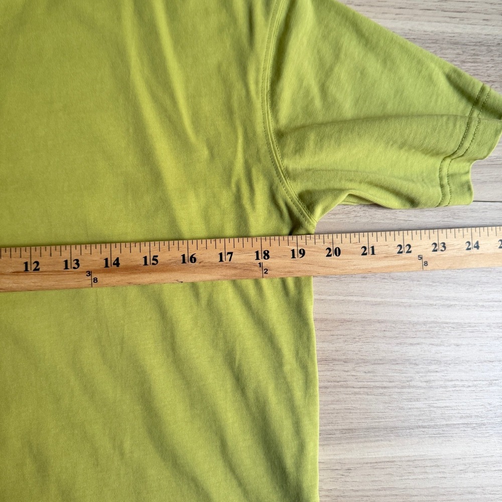 A Blissful State of Mind Boxy Tee Lime Green Small Good - Picture 8 of 10
